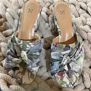 Vince Camuto Women's Multicolor Knotted Sandals